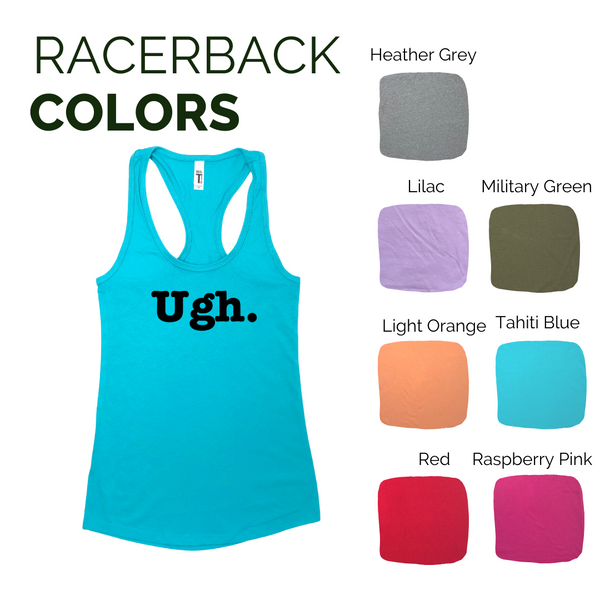 Ugh Tank. Liberte Lifestyles Fitness Gym tanks.