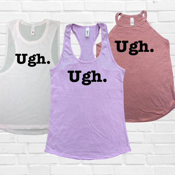 Ugh Tank. Liberte Lifestyles Fitness Gym tanks.