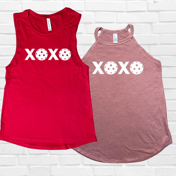 XOXO Pickleball tank - Liberte Lifestyles Pickleball tops