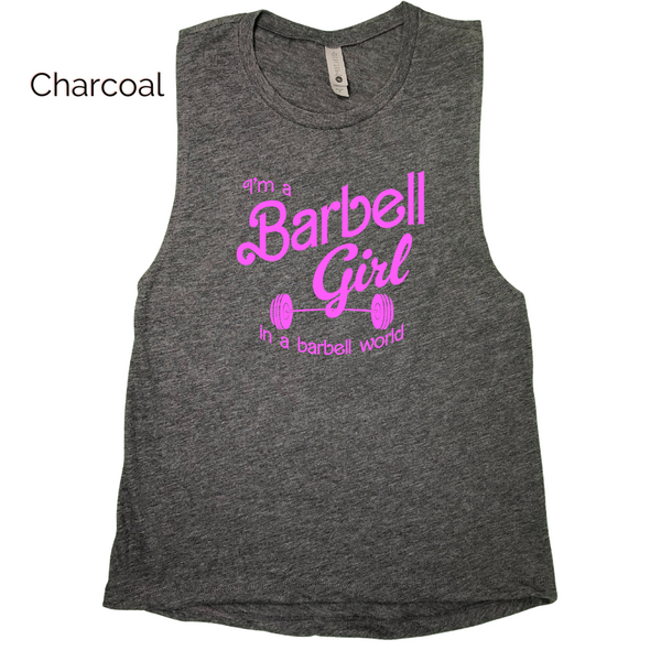 Barbell Girl Muscle Tank