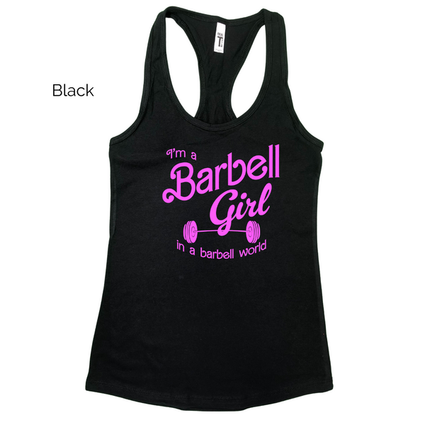 Barbell Girl Racerback Tank