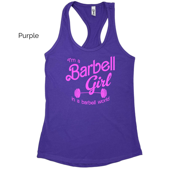 Barbell Girl Racerback Tank