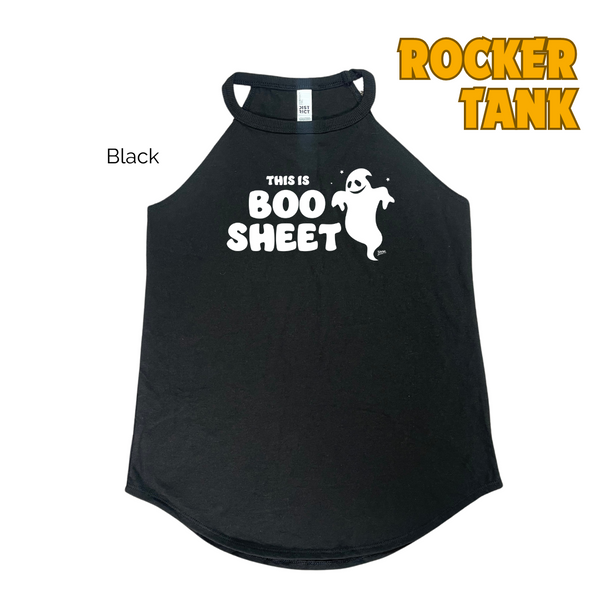 This is boo sheet - Halloween gym tank - Liberte Lifestyles