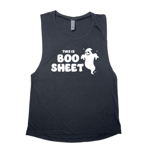 this is boo sheet gym tank - Liberte Lifestyles