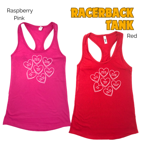 Conversation Hearts Tank