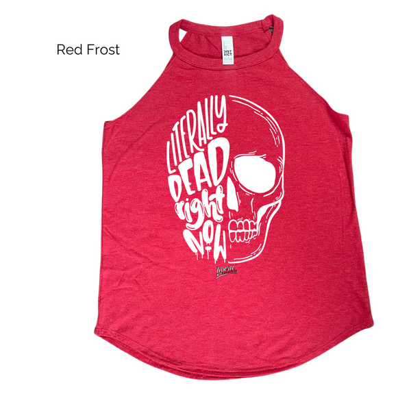 Dead Right Now Rocker Tank