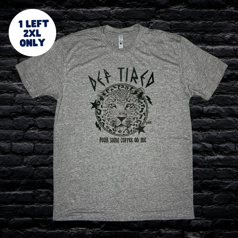 Def Tired Tee - Heather Grey - FINAL SALE - 2XL only