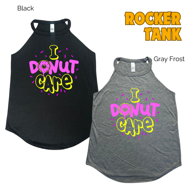 I donut care tank - Liberte Lifestyles Fitness Tanks