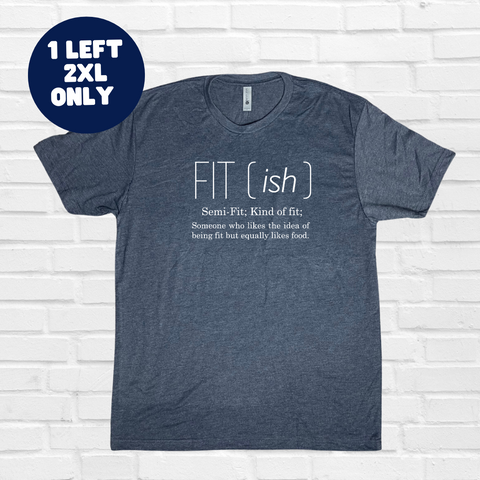 Fitish Tee - Vintage Navy - FINAL SALE - 2XL only
