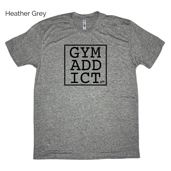 Liberte Lifestyles Gym Addict Tee - fitness apparel and accessories for crossfit gym weightlifting