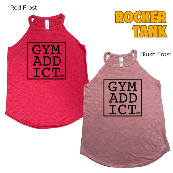 Gym addict tank - Liberte Lifestyles Fitness tanks and tees