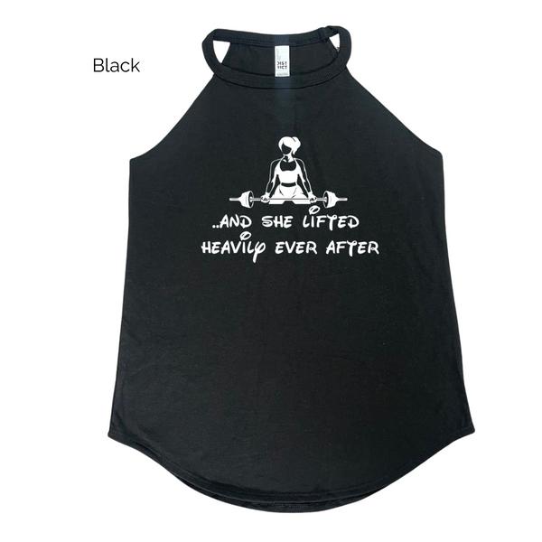 And she lifted heavily ever after tank - Liberte Lifestyles Workout Tanks