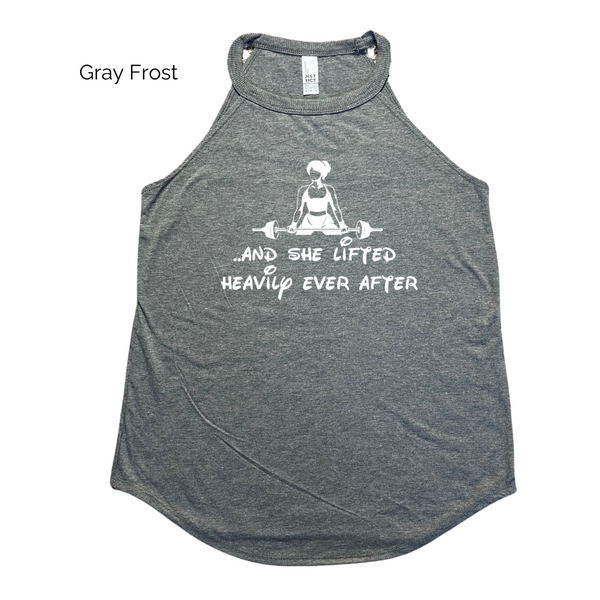 And she lifted heavily ever after tank - Liberte Lifestyles Workout Tanks