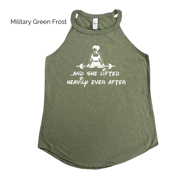 And she lifted heavily ever after tank - Liberte Lifestyles Workout Tanks