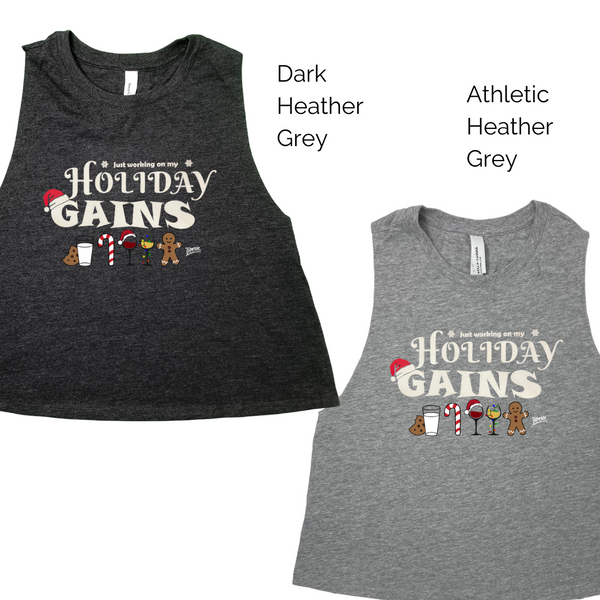 Holiday Gains Crop Tank