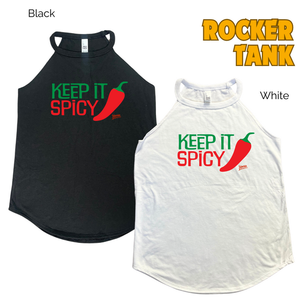 Keep it spicy tank - Liberte Lifestyles fitness tees and tops