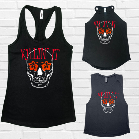 Killin it tank - Liberte Lifetstyles workout tanks