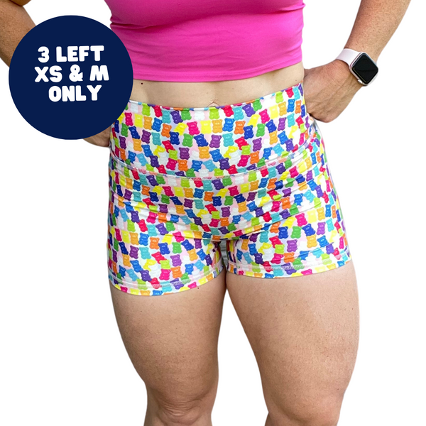 Candy Shop 3" Sporty Shorts - FINAL SALE - XS & M  ONLY