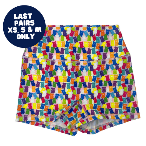 Candy Shop 3" Sporty Shorts - FINAL SALE - XS, S & M  ONLY