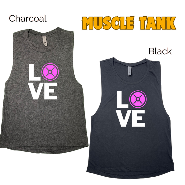 Love Weight Plate Tank