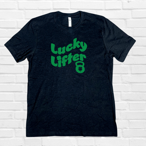 Lucky lifter St patricks day gym tshirt - liberte lifestyles