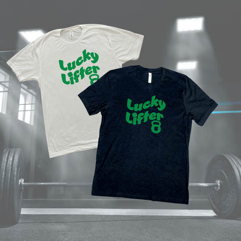 Lucky lifter St patricks day gym tshirt - liberte lifestyles