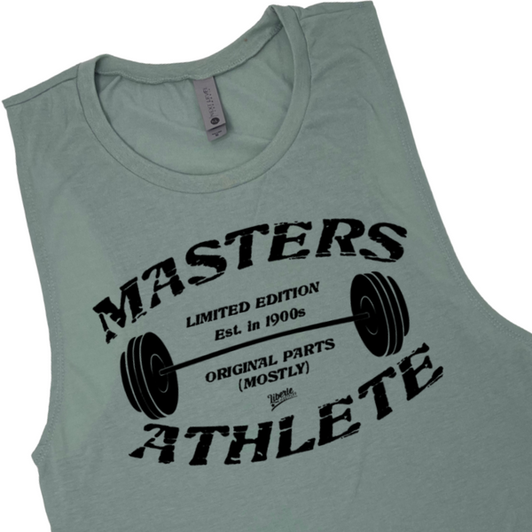 Masters athlete tank - Liberte Lifestyles Fitness tanks