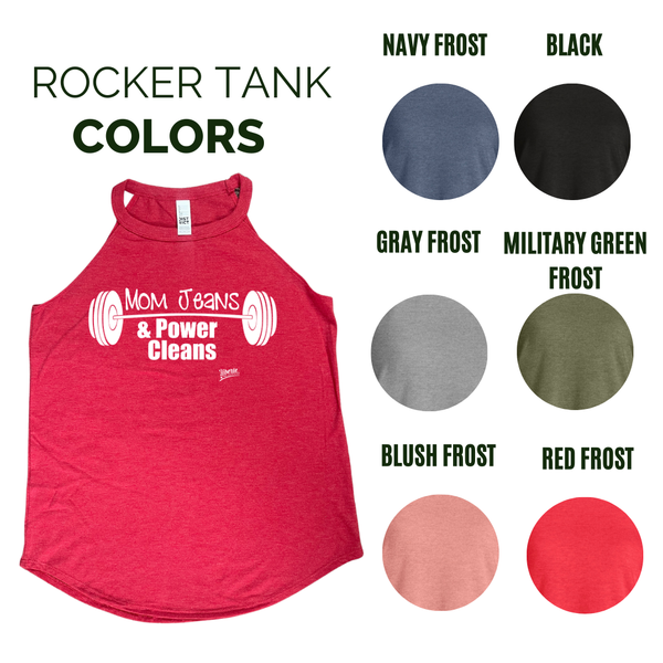 Mom Jeans & Power Cleans Tank