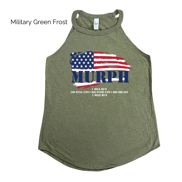 Murph Rocker Tank - Military Green Frost - FINAL SALE