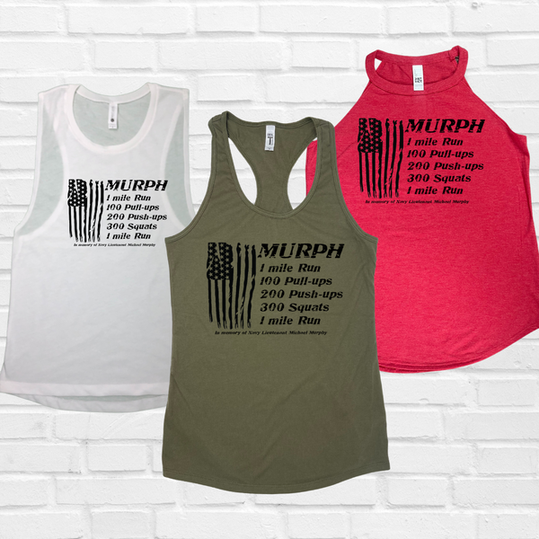 murph tank - Liberte Lifestyles Fitness tanks