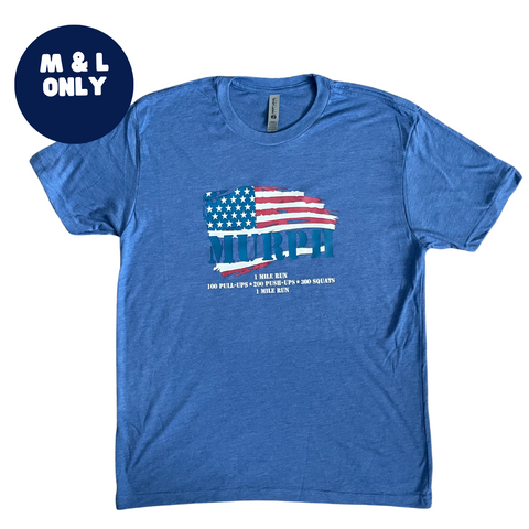 Murph USA Tee - FINAL SALE - Vintage Royal - M & L only