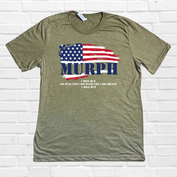 Murph memorial day workout TEE - liberte lifestyles murph wod tSHIRT