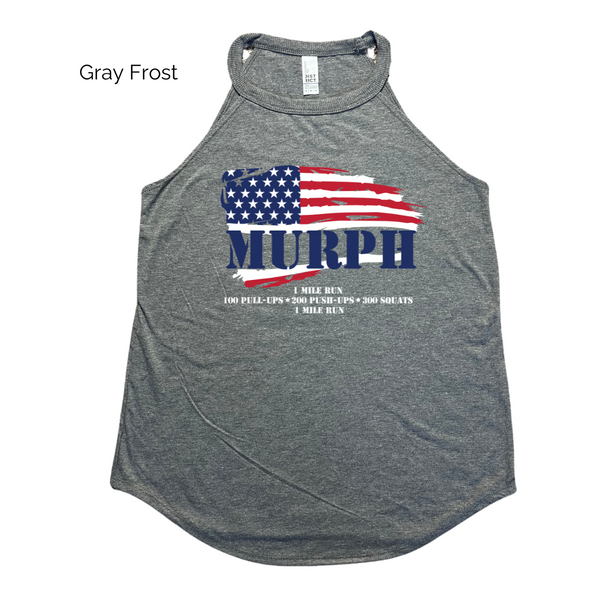 Murph usa rocker tank - liberte lifestyles murph workout tops