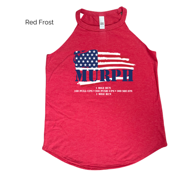 Murph usa rocker tank - liberte lifestyles murph workout tops