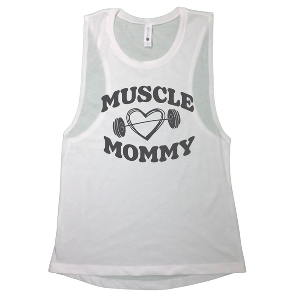 Muscle mommy muscle tank - Liberte Lifestyles fitness tees