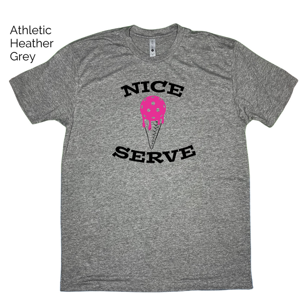 Nice serve Pickleball tee - Liberte Lifestyles Pickleball tops