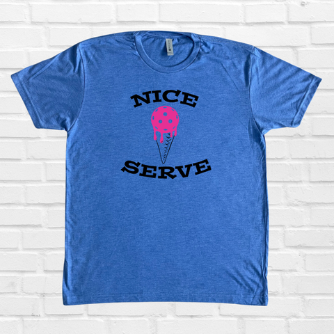 Nice serve Pickleball tee - Liberte Lifestyles Pickleball tops