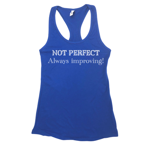 Not Perfect Racerback Tank