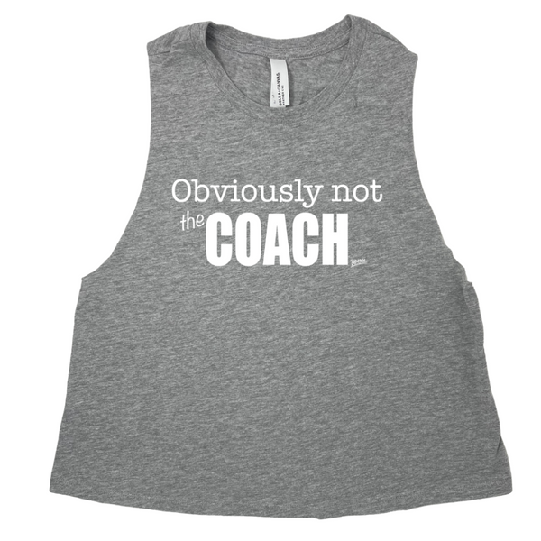 Obviously not the coach crop tank - Liberte Lifestyles Fitness workout tanks.