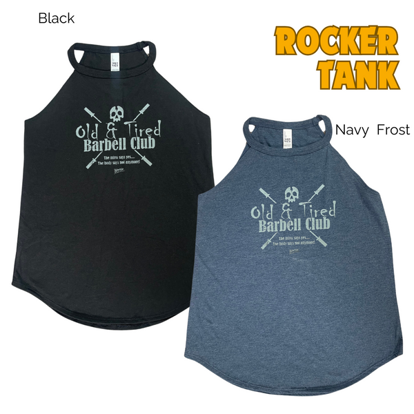 Old & Tired Barbell Club Tank