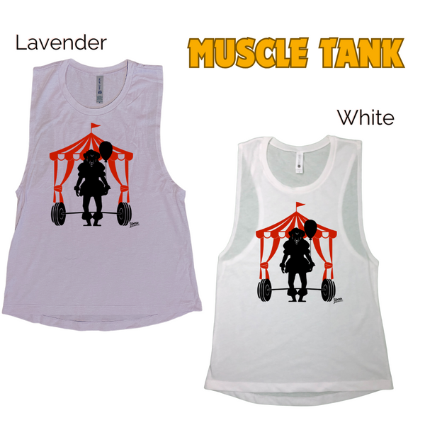 Pennywise tank. Liberte Lifestyles Fitness tanks.