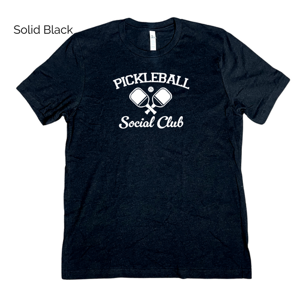 Pickleball social club tee - Liberte Lifestyles Pickleball tops