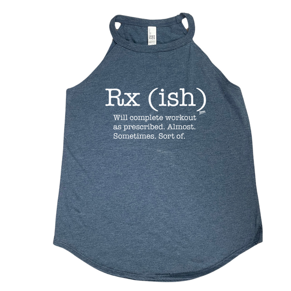 rx-ish rocker tank - crossfit tank - Liberte lifestyles fitness apparel