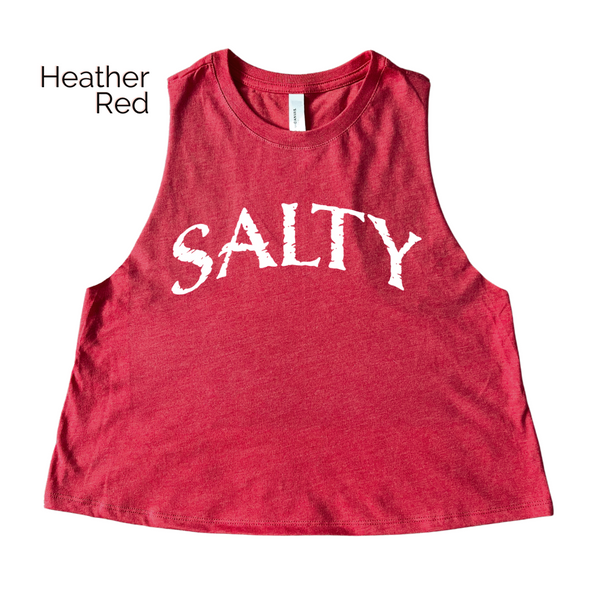 Salty Crop Tank - Liberte Lifestyles fitness tanks