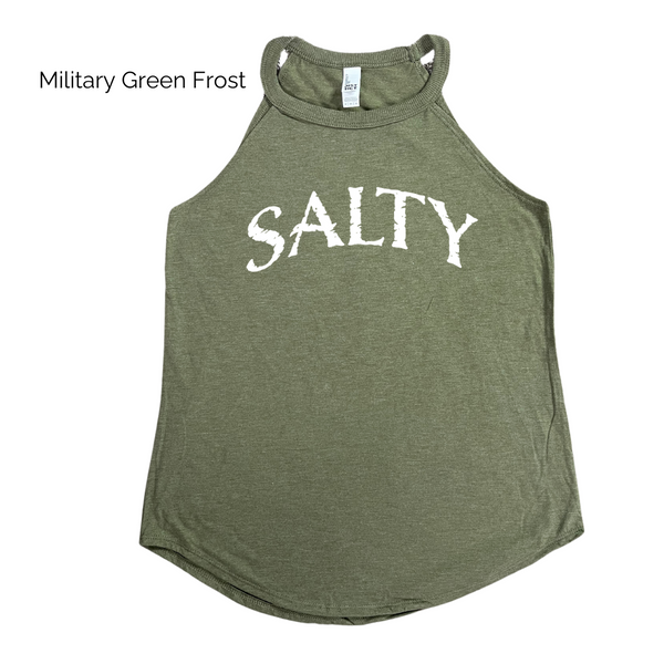 Salty rocker tank - Liberte Lifestyles fitness apparel