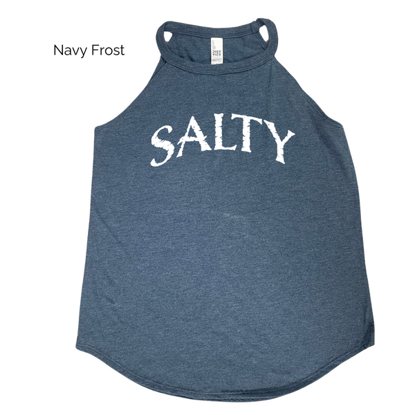 Salty rocker tank - Liberte Lifestyles fitness apparel