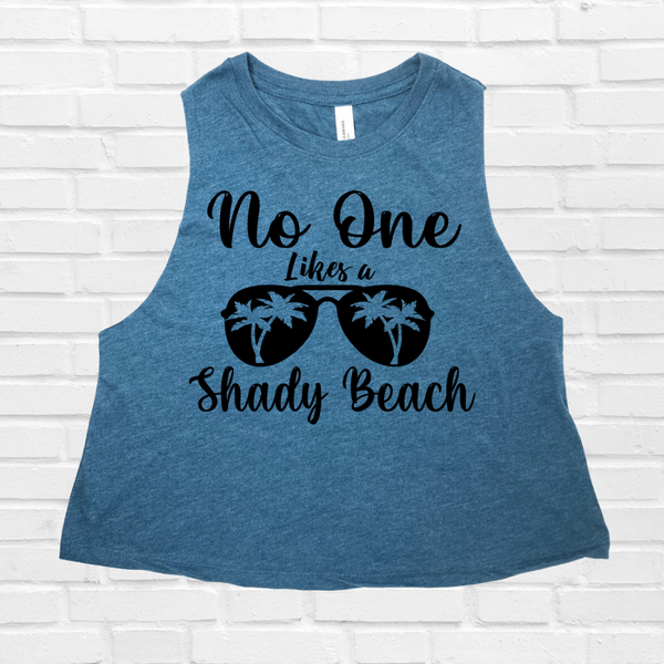 Shady Beach Crop Tank