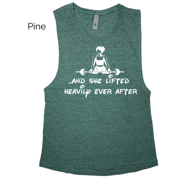 And she lifted heavily ever after tank - Liberte Lifestyles Workout Tanks