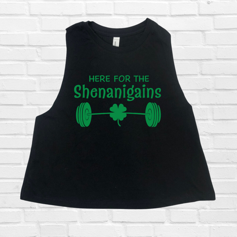 Shenanigains Crop Tank