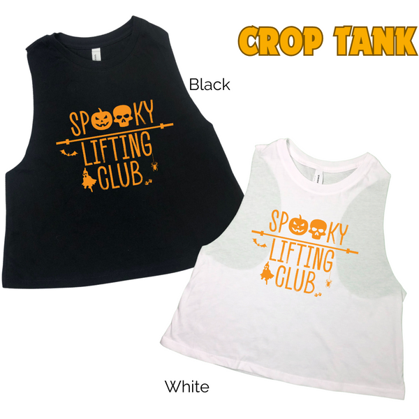 Spooky Lifting Club Tank - Liberte Lifestyles Fitness Tees